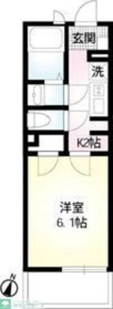 JHK浦和仲町の物件間取画像